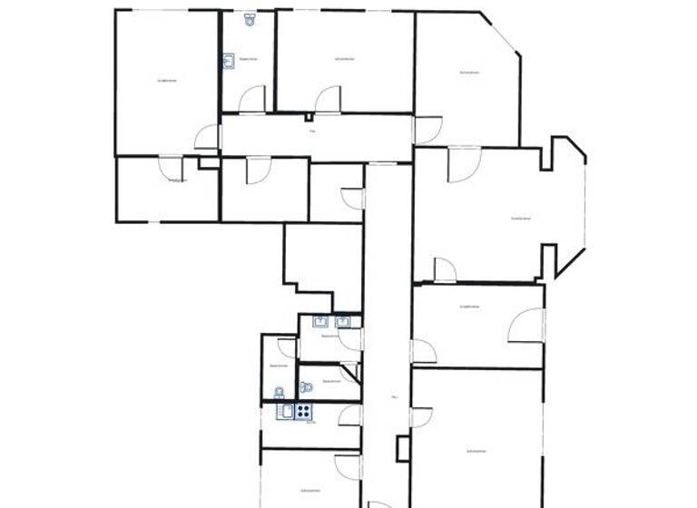 Bürofläche zur Miete provisionsfrei 1.530 € 10 Zimmer 180 m² Bürofläche Hermann-Landmann-Str. 2 Markkleeberg 04416