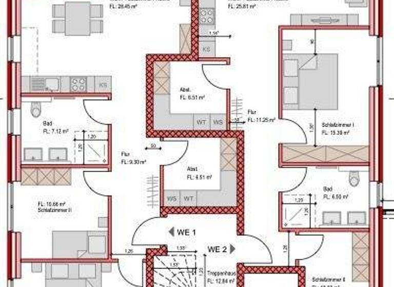 Wohnung zur Miete - Erstbezug 476 € 3 Zimmer 80,9 m² frei ab 01.05.2026 Lastrup 49688