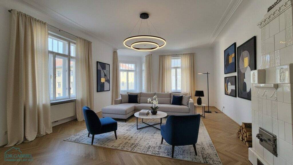 Wohnung zur Miete 3.080 € 6 Zimmer 196,6 m² 2. Geschoss Wien 1030