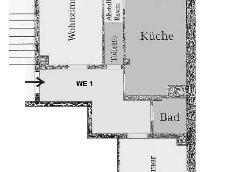 Wohnung zur Miete 310 € 2 Zimmer 63 m² 1. Geschoss frei ab sofort Herderstraße 19 Haselbrunn Plauen 08525