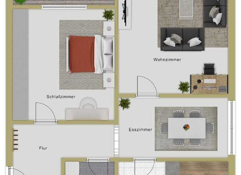 Wohnung zum Kauf 239.000 € 2,5 Zimmer 73,2 m²<br/>Wohnfläche Offenhausen Neu-Ulm 89231