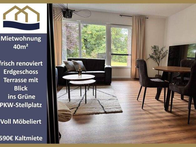 Studio zur Miete 590 € 1 Zimmer 40 m² EG Edo-Wiemken Strasse 2a Whg. 3 Dangast Varel 26316