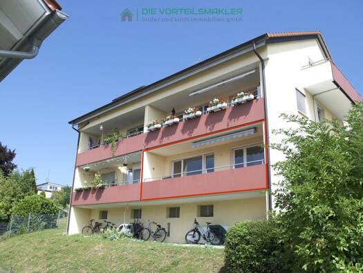 Wohnung zum Kauf 410.000 € 3 Zimmer 75 m² 1. Geschoss Wasserburg Wasserburg (Bodensee) 88142