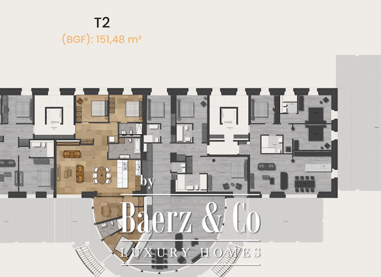 Wohnung zum Kauf 2.170.000 CHF 151 m² saas-fee