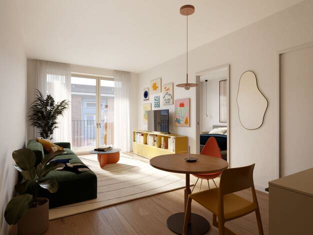 Terrassenwohnung zum Kauf - Neubau provisionsfrei 485.000 € 2 Zimmer 54,8 m² 1. Geschoss Tiedemannstraße 20 Stellingen Hamburg 22525
