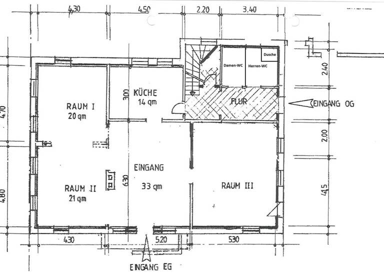 Bürofläche zur Miete 1.200 € 3 Zimmer 130 m² Bürofläche Alter Marktplatz 8 Steinkirchen 21720