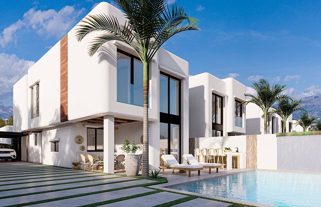 Villa zum Kauf 875.000 € 6 Zimmer 203,4 m²<br/>Wohnfläche 322,1 m²<br/>Grundstück Alfaz Del Pi - El Albir