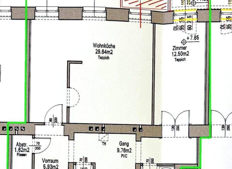 Wohnung zum Kauf 329.000 € 2 Zimmer 65,7 m² 1. Geschoss frei ab sofort Dietrichgasse Wien 1030