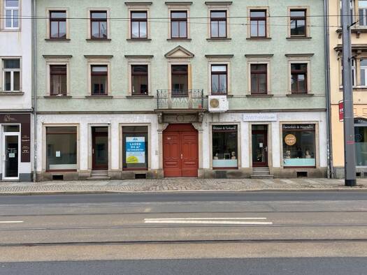 Wohnung zur Miete 512 € 2 Zimmer 64 m² frei ab 01.10.2026 Leipziger Straße 86 Pieschen-Süd Dresden 01127