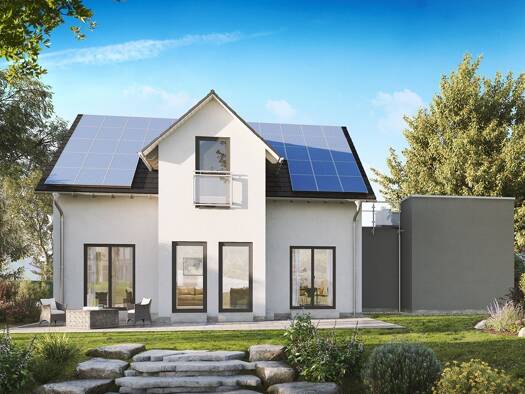 Einfamilienhaus zum Kauf - Erstbezug 250.659 € 5 Zimmer 151,2 m² Erlbach-Kirchberg Lugau/Erzgeb 09385