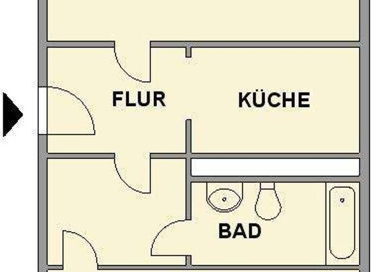 Wohnung zur Miete 479 € 2 Zimmer 66 m² EG Alfred-Neubert-Str. 29 Markersdorf Chemnitz 09123