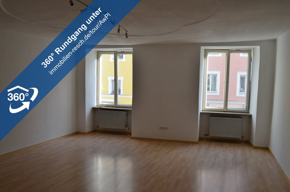 Wohnung zur Miete 670 € 2 Zimmer 72 m²<br/>Wohnfläche 1.<br/>Geschoss 01.01.2025<br/>Verfügbarkeit Theresienstraße 20 Altstadt Passau 94032