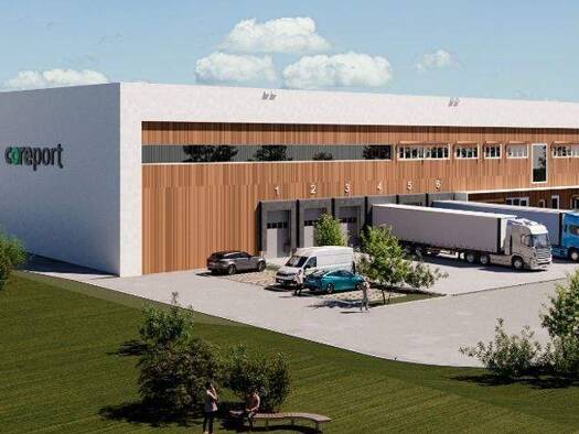 Lagerhalle zur Miete - Erstbezug 5,50 € 15.000 m² Lagerfläche Eschenring 1 Großkugel Kabelsketal 06184