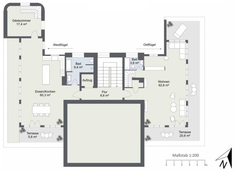 Wohnung zum Kauf 1.970.000 € 4 Zimmer 306 m² Eltville 65343