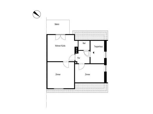 Wohnung zur Miete 260 € 2 Zimmer 50 m² Am Hellen Hahn 11 Rahmede Altena 58762