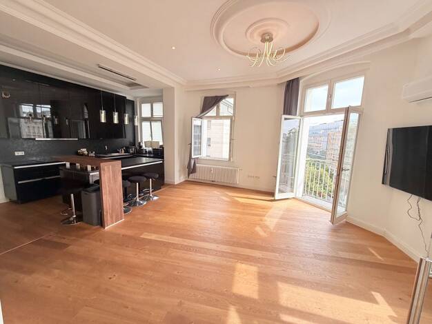 Wohnung zur Miete 3.850 € 2,5 Zimmer 130 m² 4. Geschoss Uhlandstraße 33 Charlottenburg Charlottenburg-Wilmersdorf 10719