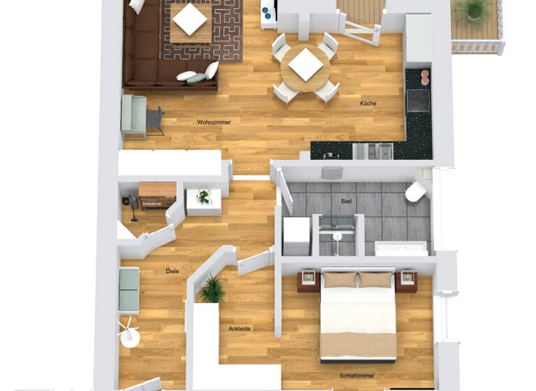 Wohnung zum Kauf 329.000 € 2 Zimmer 84,5 m² Gelting 24395