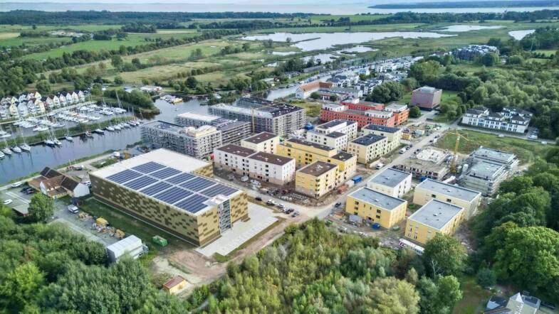 Wohnung zur Miete - Neubau 1.132 € 4 Zimmer 87,7 m² 1. Geschoss frei ab sofort Fleischervorstadt Greifswald 17489