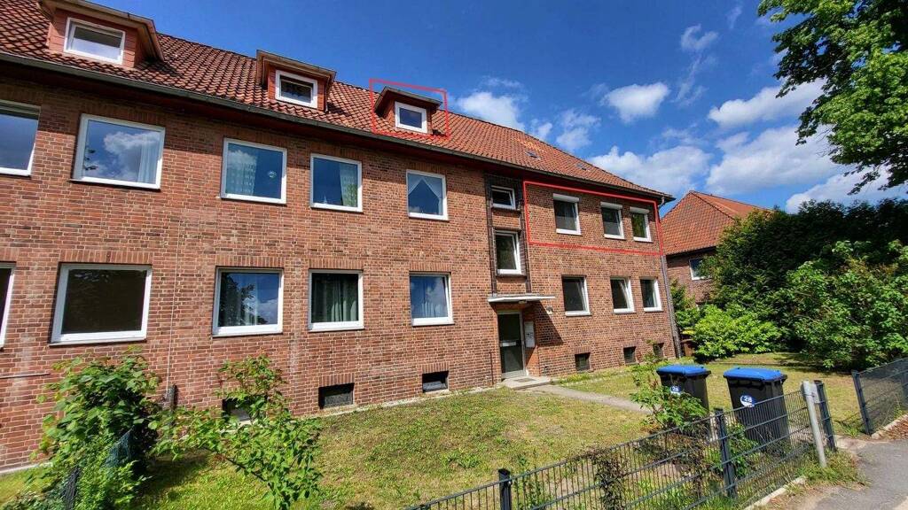 Wohnung zum Kauf 165.000 € 3 Zimmer 62 m² 2. Geschoss Bockelsberg Lüneburg 21335