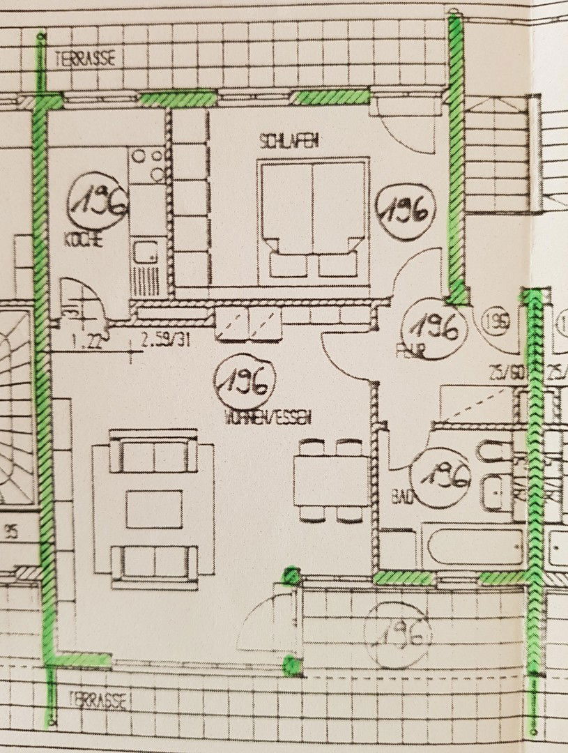 Wohnung zum Kauf provisionsfrei 269.000 € 2 Zimmer 65 m²<br/>Wohnfläche 2.<br/>Geschoss Saarmunder Weg 36 Bergholz-Rehbrücke Nuthetal (Bergholz-Rehbrücke) 14558