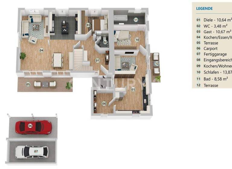 Einfamilienhaus zum Kauf 949.000 € 8 Zimmer 223 m² 860 m² Grundstück Lengfeld Bad Abbach 93077
