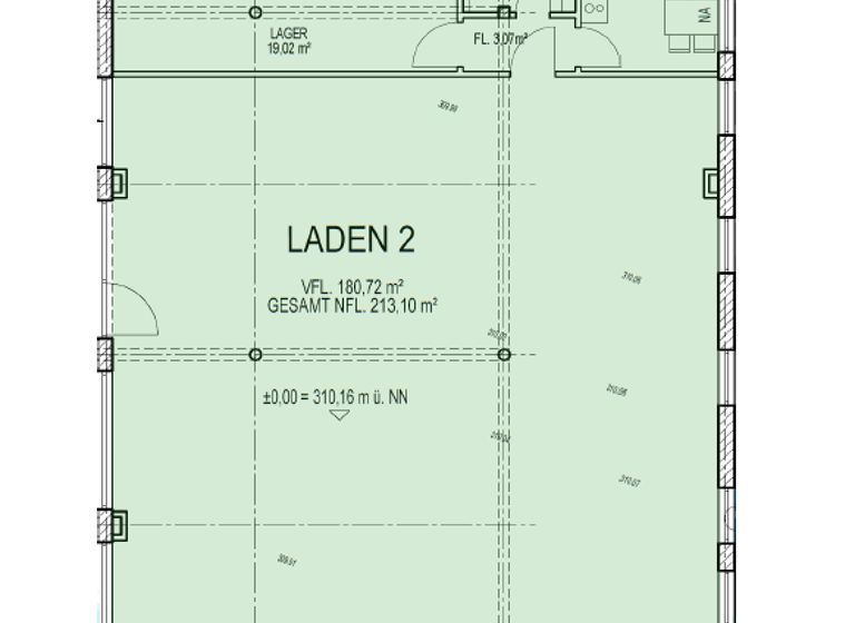 Büro zur Miete provisionsfrei 213,1 m² Bürofläche Bad Windsheim 91438