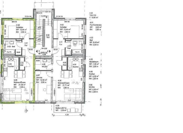 Wohnung zur Miete 813 € 2 Zimmer 62,5 m² frei ab sofort Karlsruher Straße 24 Coschütz/Gittersee Dresden 01189