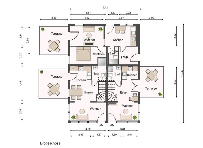 Doppelhaushälfte zum Kauf 1.575.000 € 9 Zimmer 157 m² 440 m² Grundstück Spiekeroog 26474