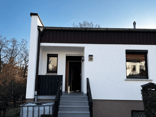 Doppelhaushälfte zum Kauf provisionsfrei 299.000 € 4 Zimmer 106 m² 729 m² Grundstück Keplerstraße 136 Lusan Gera 07549