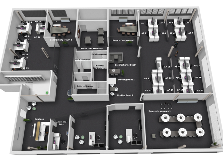 Bürofläche zur Miete provisionsfrei 350 € 4 m² Bürofläche Teuringer Straße Friedrichshafen 88045