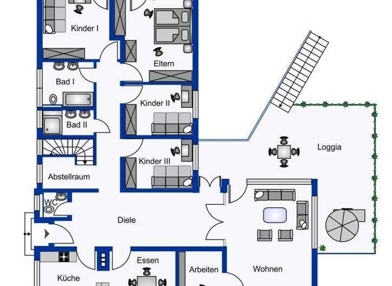Bungalow zum Kauf provisionsfrei 1.255.000 € 8 Zimmer 192 m² 1.504 m² Grundstück Wiesbaden 65193