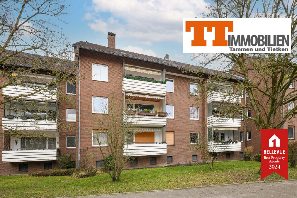 Wohnung zum Kauf 185.000 € 4 Zimmer 98 m²<br/>Wohnfläche 1.<br/>Geschoss Neuende Wilhelmshaven-Neuende 26389