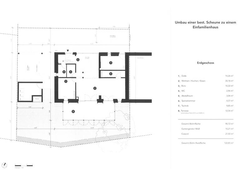 Haus zum Kauf 338.000 € 5 Zimmer 172 m² 371 m² Grundstück Spessart Ettlingen 76275