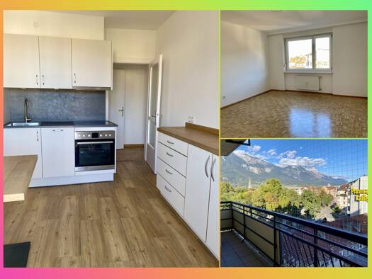 Wohnung zur Miete 1.200 € 2,5 Zimmer 61 m² Hunoldstraße 3 Pradl Innsbruck 6020