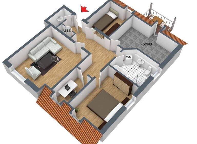 Wohnung zum Kauf als Kapitalanlage geeignet 118.900 € 4 Zimmer 103,1 m² Allee 53 Ballenstedt 06493