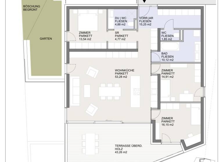 Bungalow zum Kauf - Erstbezug 4 Zimmer 134,8 m² Innere Stadt Klagenfurt am Wörthersee 9020