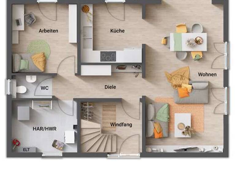 Haus zum Kauf provisionsfrei 496.800 € 5 Zimmer 152 m² 1.308 m² Grundstück Herforst 54662