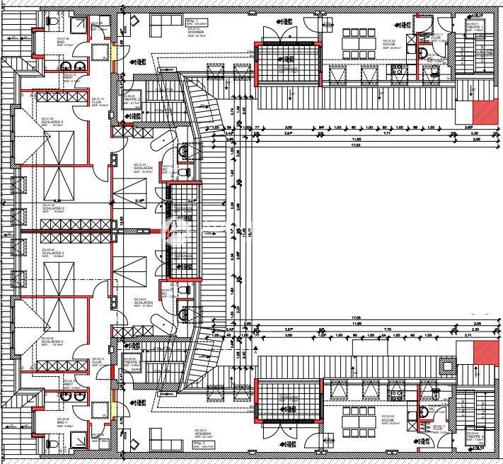 Rohdachboden zum Kauf 553.131 € 8 Zimmer 299 m²<br/>Wohnfläche 5.<br/>Geschoss Otawistr. 7-9 Wedding Berlin 13351