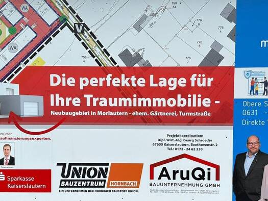 Grundstück zum Kauf provisionsfrei 390 m² Grundstück Morlautern Kaiserslautern-Morlautern 67659