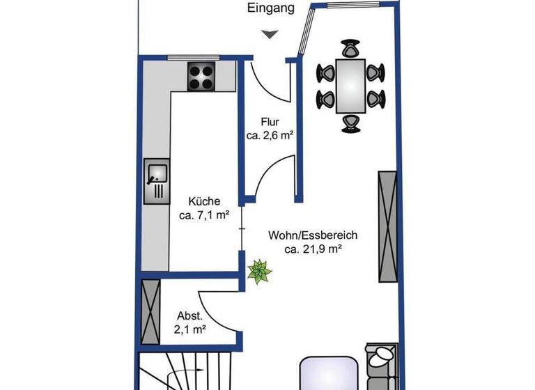 Wohnung zur Miete 1.695 € 4 Zimmer 113 m² Ebenhausen 82067