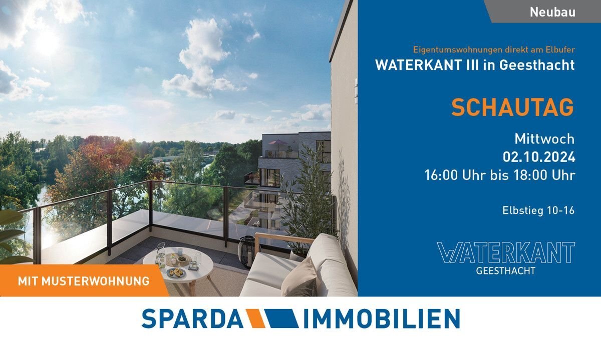 Penthouse zum Kauf provisionsfrei 386.000 € 2 Zimmer Düneberg - Süd, Bez. 4 Geesthacht 21502