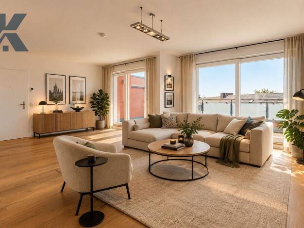 Penthouse zur Miete 1.650 € 2 Zimmer 89 m² Feltenstr. 60 Bickendorf Köln 50827