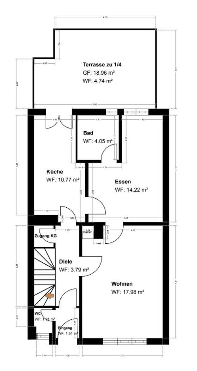 Immobilie zum Kauf als Kapitalanlage geeignet 499.000 € 8 Zimmer 130 m²<br/>Fläche 197,1 m²<br/>Grundstück Altenburg Stuttgart 70376