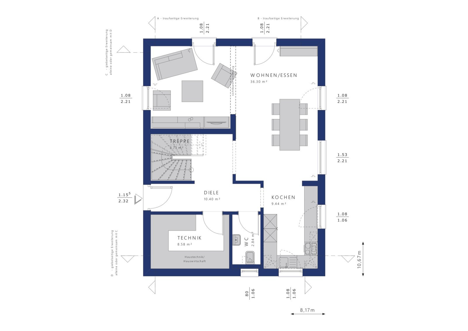 Einfamilienhaus zum Kauf 488.751 € 4 Zimmer 140 m²<br/>Wohnfläche 1.100 m²<br/>Grundstück Herscheid Herscheid 58849