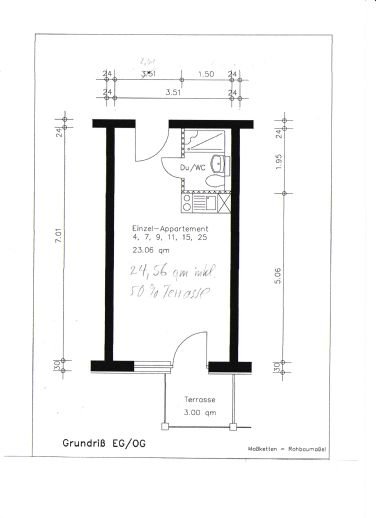 Studio zum Kauf als Kapitalanlage geeignet 60.000 € 1 Zimmer 24,6 m²<br/>Wohnfläche Langewiesen Langewiesen 98704