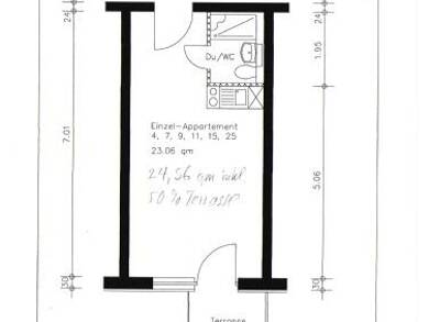 Studio zum Kauf als Kapitalanlage geeignet 60.000 € 1 Zimmer 24,6 m² Langewiesen Langewiesen 98704
