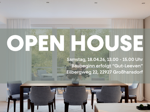 Wohnung zum Kauf - Neubau provisionsfrei 980.000 € 3 Zimmer 125,5 m² EG Eilbergweg 22 Großhansdorf 22927