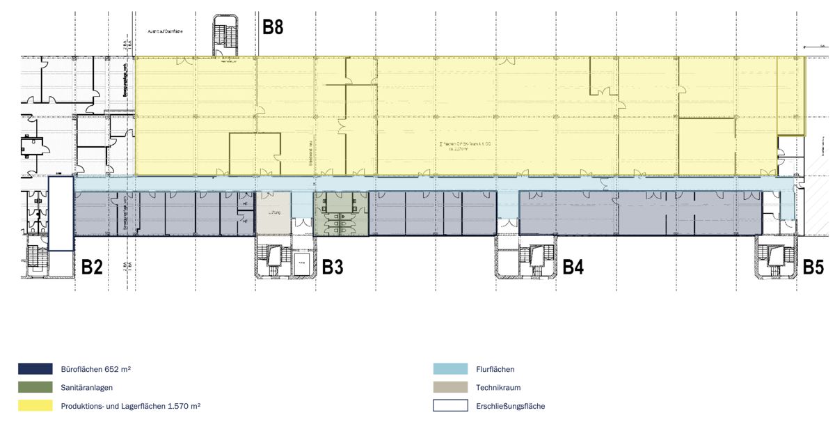 Lagerhalle zur Miete 1.570 m²<br/>Lagerfläche Bahrenfeld Hamburg 22525