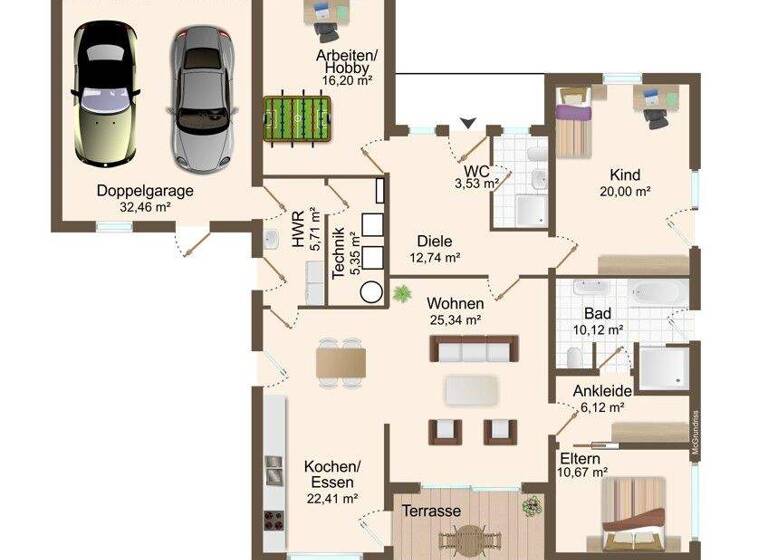 Bungalow zum Kauf 320.000 € 4 Zimmer 132,8 m² 1.064 m² Grundstück frei ab 01.07.2026 Raguhn Raguhn-Jeßnitz 06779