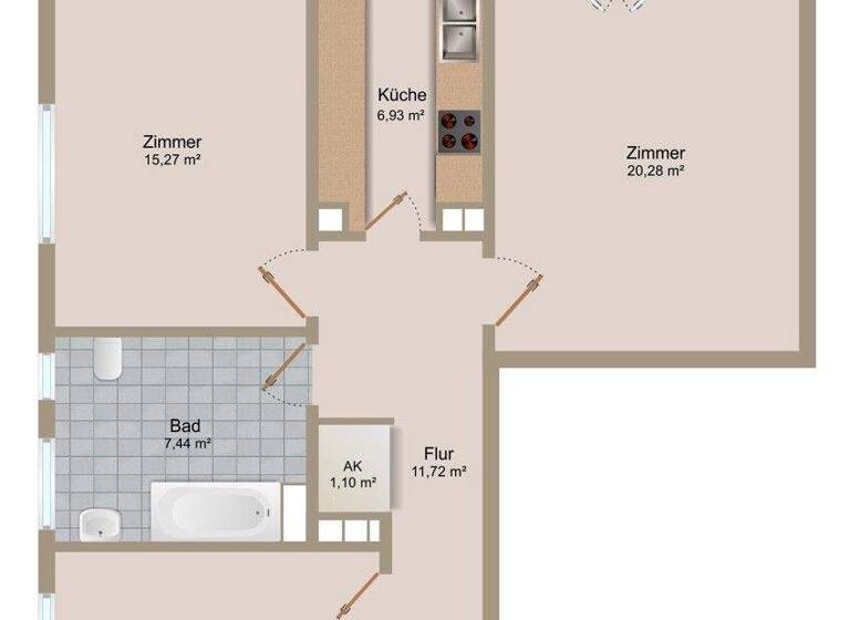 Wohnung zum Kauf 529.000 € 3 Zimmer 75,7 m² EG Thalk.Obersendl.-Forsten-Fürstenr.-Solln München 81371